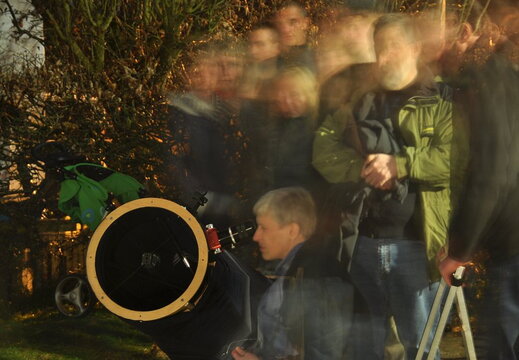 Blick durch einen grossen Dobson