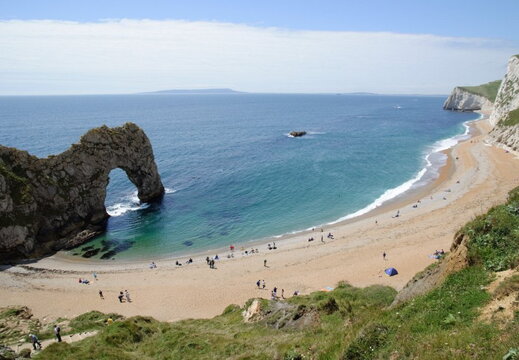Durdle Cove - Durdle Door  The Bull  The Blind Cow  The Cow  The Calf   Bat s Head