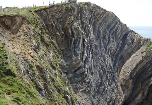 Fault line at the Stair Hole