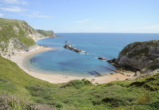 Man O War Cove  Man O War Rock   St Oswald s Bay
