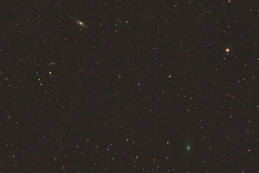 PanSTARRS (C/2012 K1) at M 106 (14.05.2014)